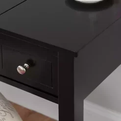 Black Virginia Butterfly 2-pc. Vanity Set