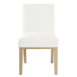 Blair White Stain Proof Dining Chair