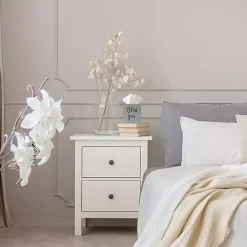 Bless You Gray Wood Tissue Box Cover