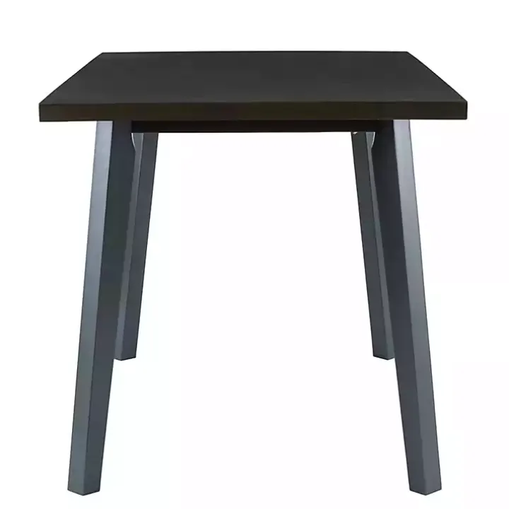 Blue and Gray Wood Aliza Counter Height Table