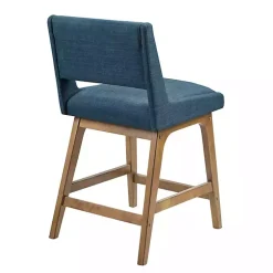 Blue Boomerang Modern Counter Stool