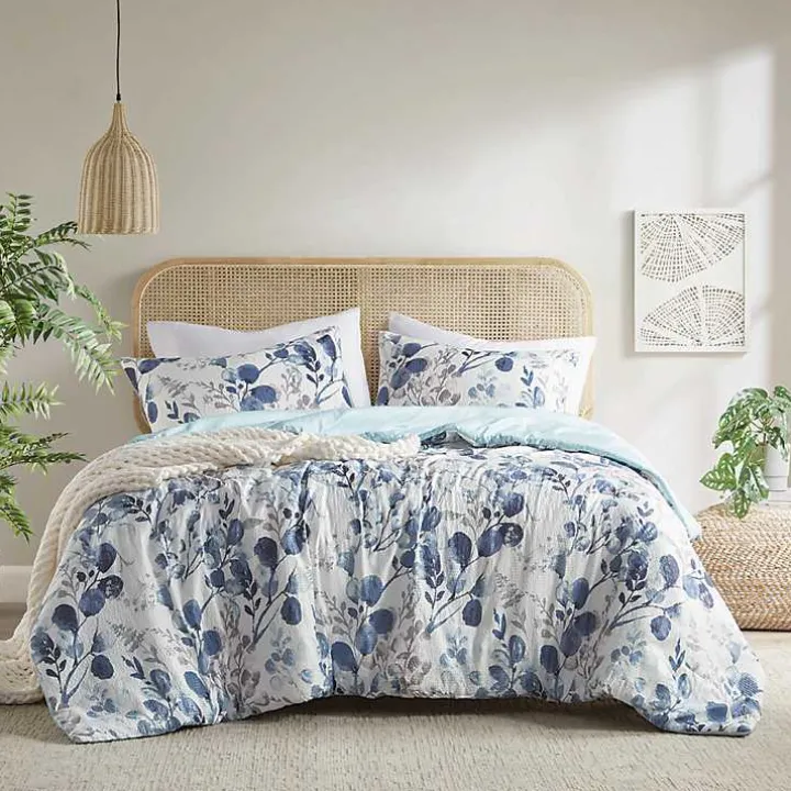 Blue Botanical 2-pc. Twin/Twin XL Comforter Set