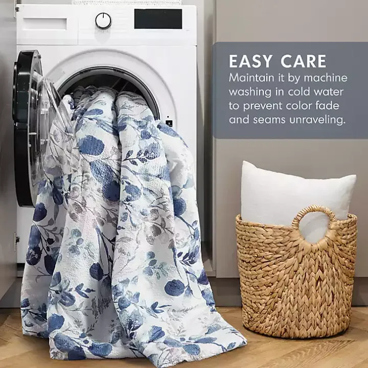 Blue Botanical 2-pc. Twin/Twin XL Comforter Set