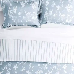 Blue Garden Farmhouse 3-pc. Twin Duvet Cover Set