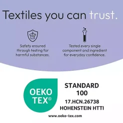 Blue Gray Pleated Grid 3-pc. Queen Comforter Set