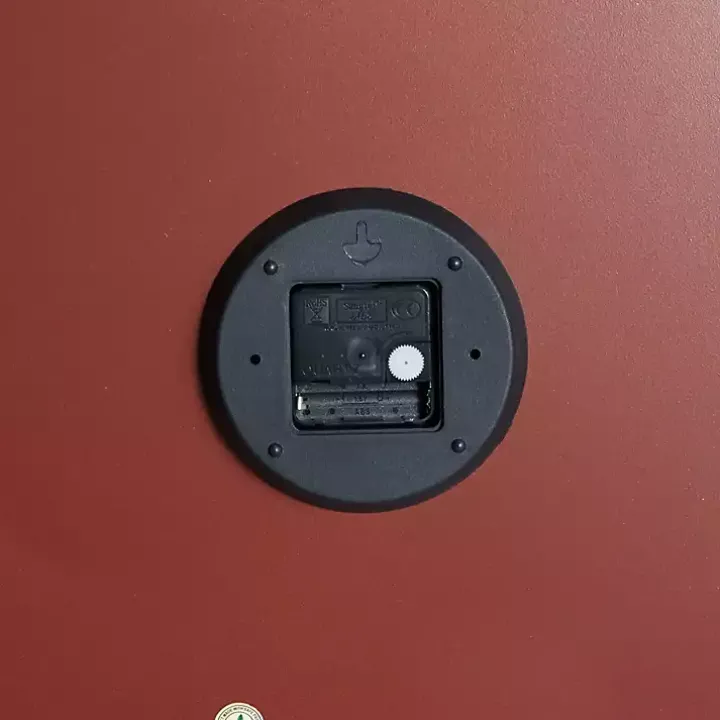 Blue Metal and Rope Wall Clock