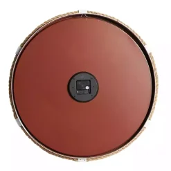 Blue Metal and Rope Wall Clock