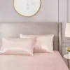 Blush Satin Standard 2-pc. Pillow Case Set
