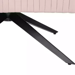 Blush Velvet Swivel Accent Chair