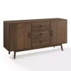Bonnie Brown Midcentury Sideboard Cabinet