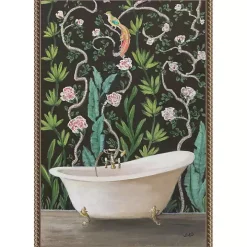 Botanical Bath II Canvas Art Print