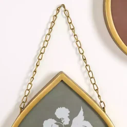 Botanical Raindrop Framed Art Prints, Set of 3