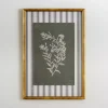 Botanical Stripes II Framed Art Print