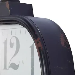 Brady Rustic Metal Wall Clock