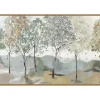 Breezy Landscape Trees I Framed Canvas Art Print