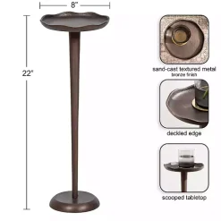 Bronze Metal Alicia Accent Table