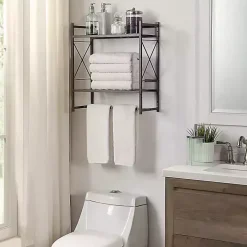 Bronze 2-Tier Utility Shelf