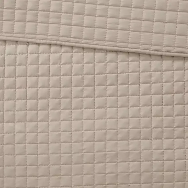 Brown Nash 3-pc. Reversible Queen Coverlet Set