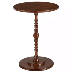 Brown Santel Spindle Accent Table