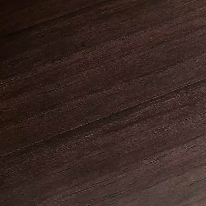 Brown Wood and Gold Martha Stewart Cabinet