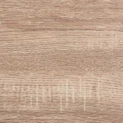 Brown Wood Raised Edge Coffee Table