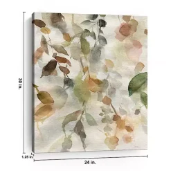 Cascading Nature II Canvas Art Print