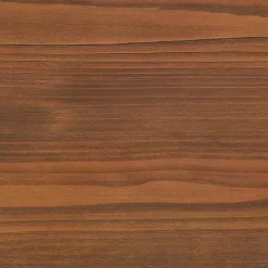 Cedar Wood and Black Metal Dining Table