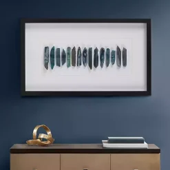 Cerulean Agate Martha Stewart Shadowbox Plaque