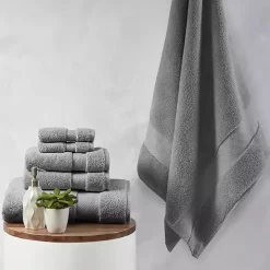Charcoal 6-pc. Oversized Cotton Bath Towel Set