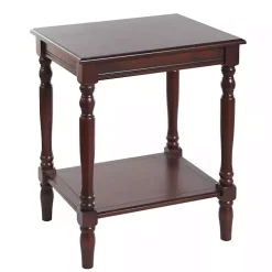 Cherry Wood Sybil Accent Table