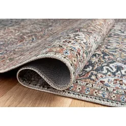 Chris Loves Julia x Loloi Jules Dark Blue Rug, 7x9