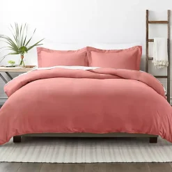 Clay Solid 3-pc. Twin Duvet Cover Set