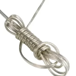 Clear Glass Tapered Table Lamps, Set of 2