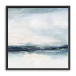 Coastal Air Framed Canvas Art Print
