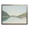 Coastal Reflection Framed Art Print
