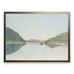 Coastal Reflection Framed Art Print