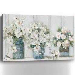 Cottage Mantle Canvas Art Print