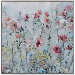 Country Spring Floral Framed Art Print