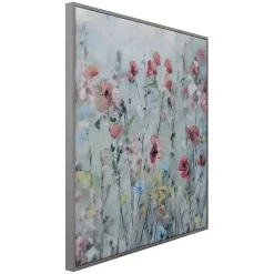 Country Spring Floral Framed Art Print