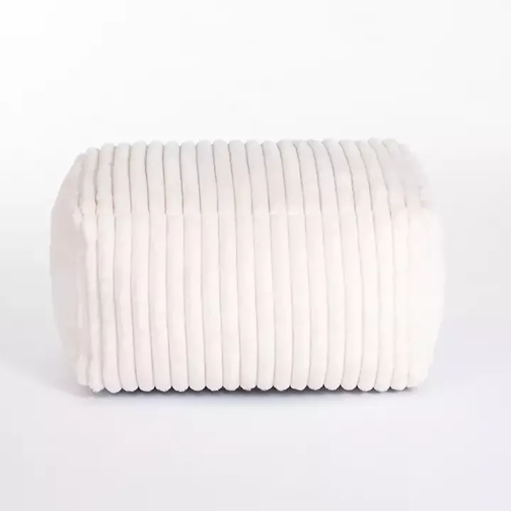 Cream Comfy Foam Lounge Ottoman