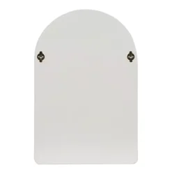 Cream Geometric Arch Wall Shelf