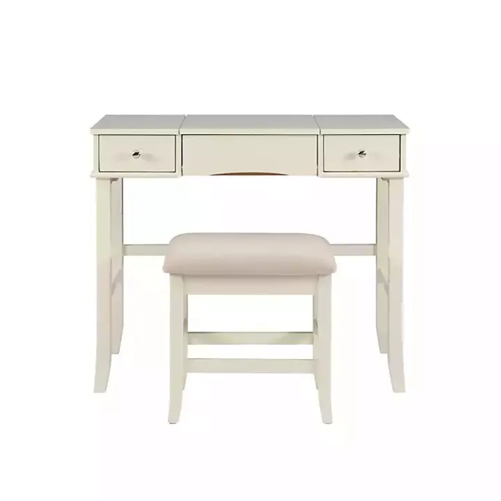 Cream Jennifer Flip-Top 2-pc. Vanity Set