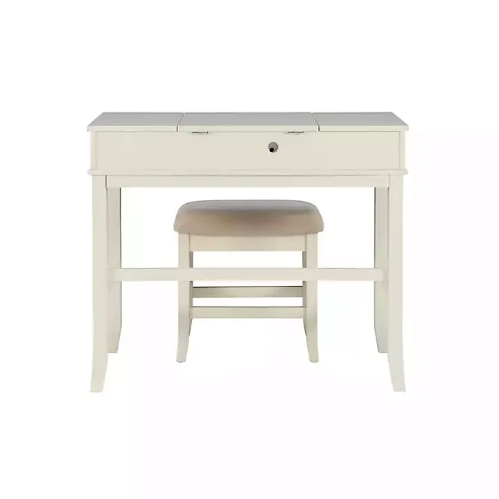 Cream Jennifer Flip-Top 2-pc. Vanity Set