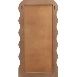 Cream Wavy Mayha Leaner Mirror