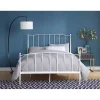 Daisy White Modern Arch Queen Bed Frame