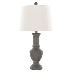 Dark Gray Chateau Table Lamps, Set of 2