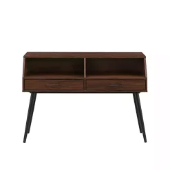 Dark Walnut 2-Drawer Henry Console Table