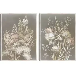 Delicate Bunch 2-pc. Framed Canvas Art Set