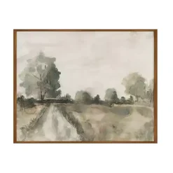 Distorted Reality Framed Canvas Art Print