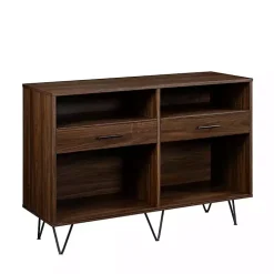 Doreen Dark Brown Hairpin Console Table